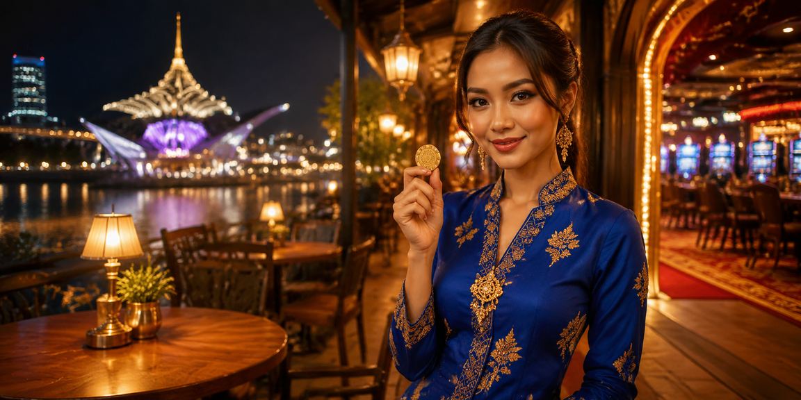 Suasana hiburan kasino eksklusif di Kuching dengan nuansa budaya tempatan yang kaya
